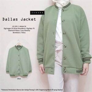 Jaket Perempuan Korea Tekstur Halus