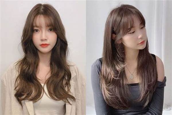 Gaya Gelombang Rambut Ala Korea