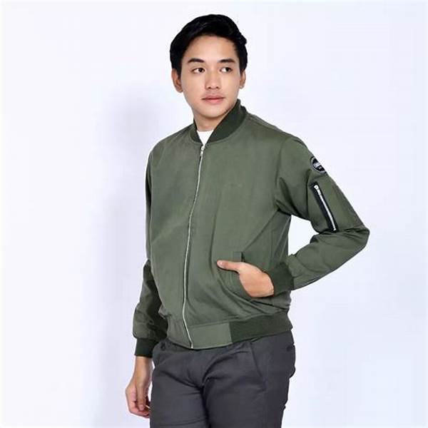 Kombinasi Outfit Jaket Bomber 2025