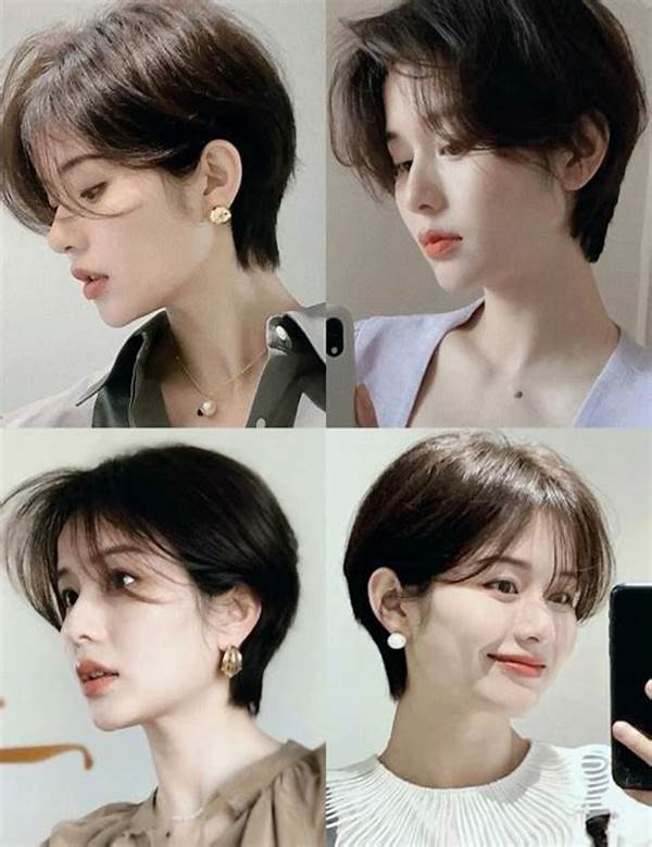 Potongan Rambut Pixie Korea Trendy