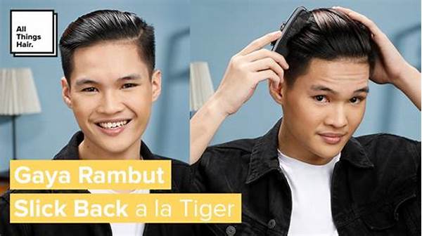 Rahasia Rambut Slick Back Sempurna