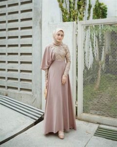 Fashion Gaun Pastel Warna Lembut