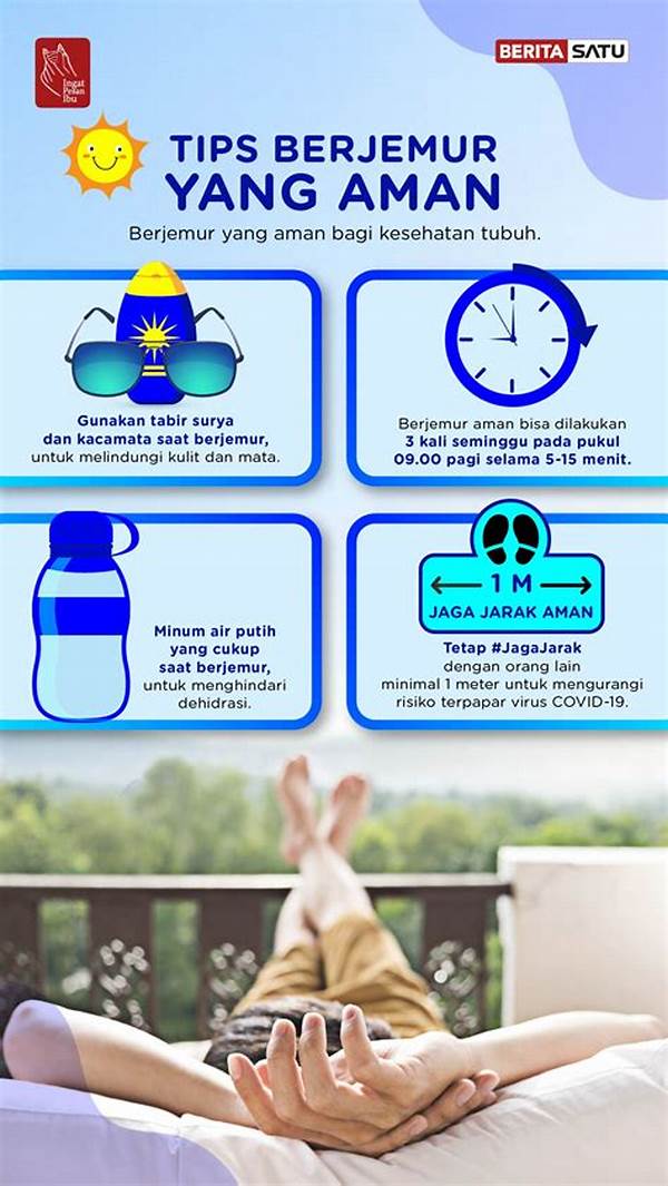 Tips Aman Berjemur Harian