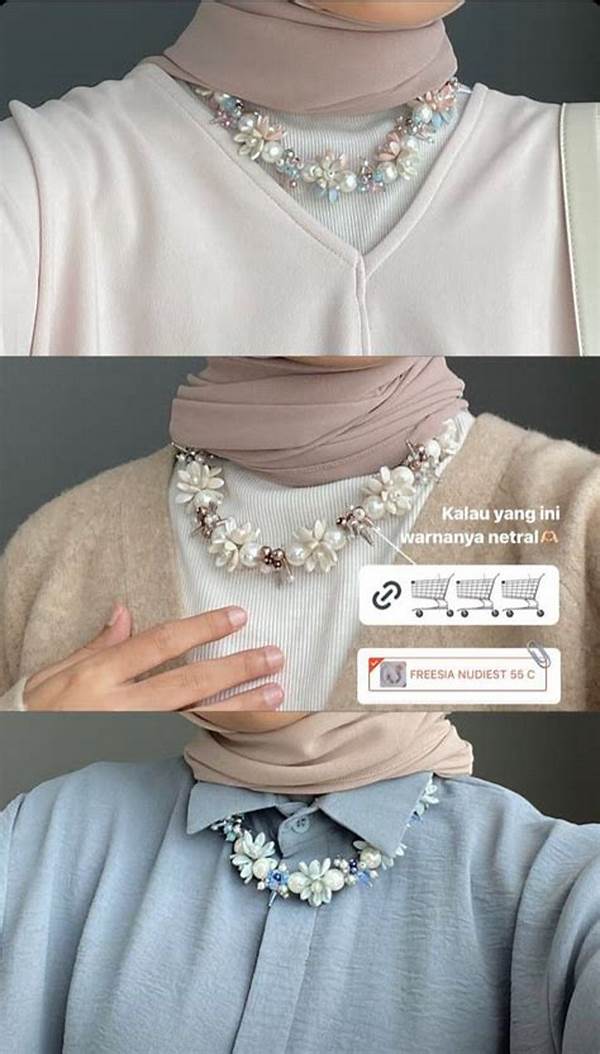 Aksesori Kalung Trendy Busana Syar’i