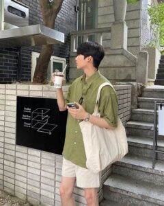 Busana Kasual Pria Korea Trendy