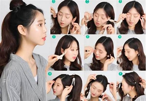 Teknik Sederhana Rambut Ala Korea.