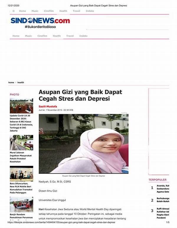 Asupan Gizi Dan Depresi