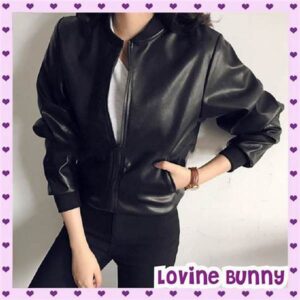 Fashion Jaket Bomber Korea Wanita