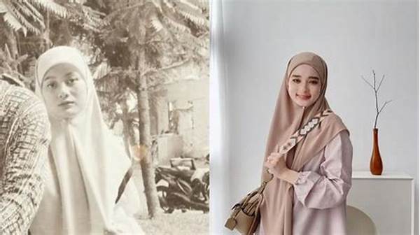 Gaya Busana Hijab Jadul