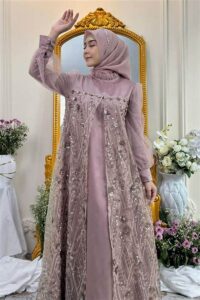 Padu Padan Gaun Pesta Hijab