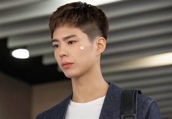 Model Rambut Pria Ala Drama Korea