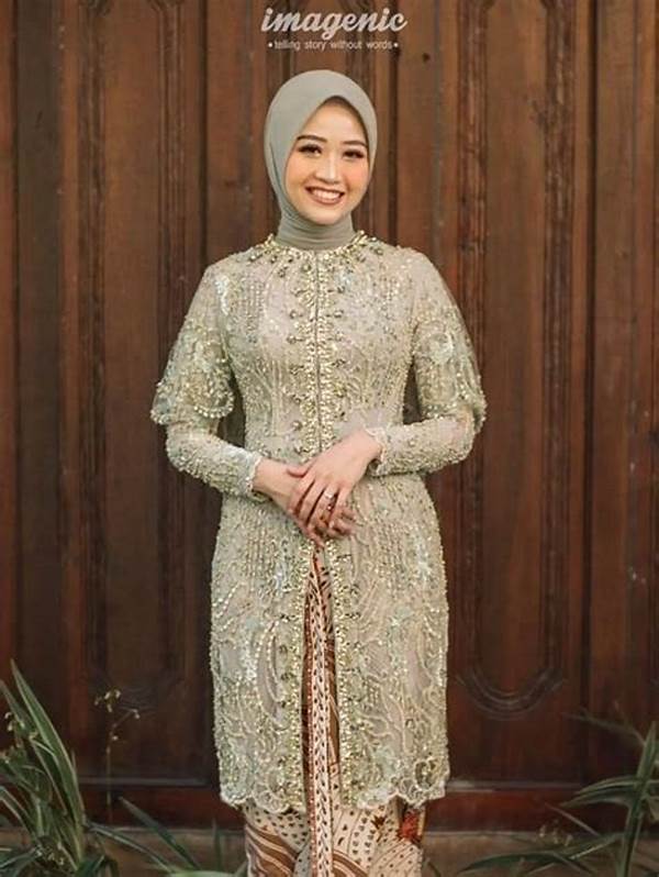 Inspirasi Hijab Kebaya Simpel Dan Menawan