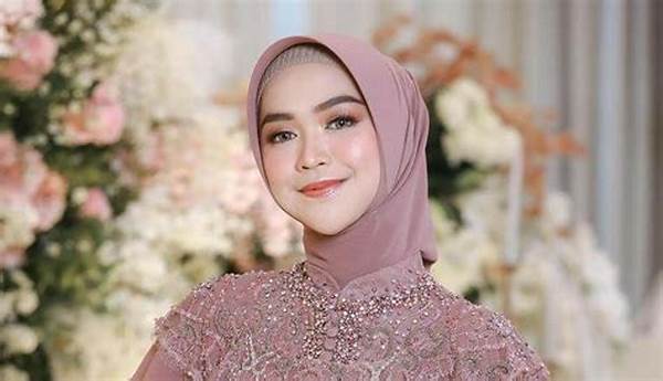 Inspirasi Hijab Kondangan Palet Pastel