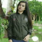 “model Jaket Bomber Wanita Masa Kini”
