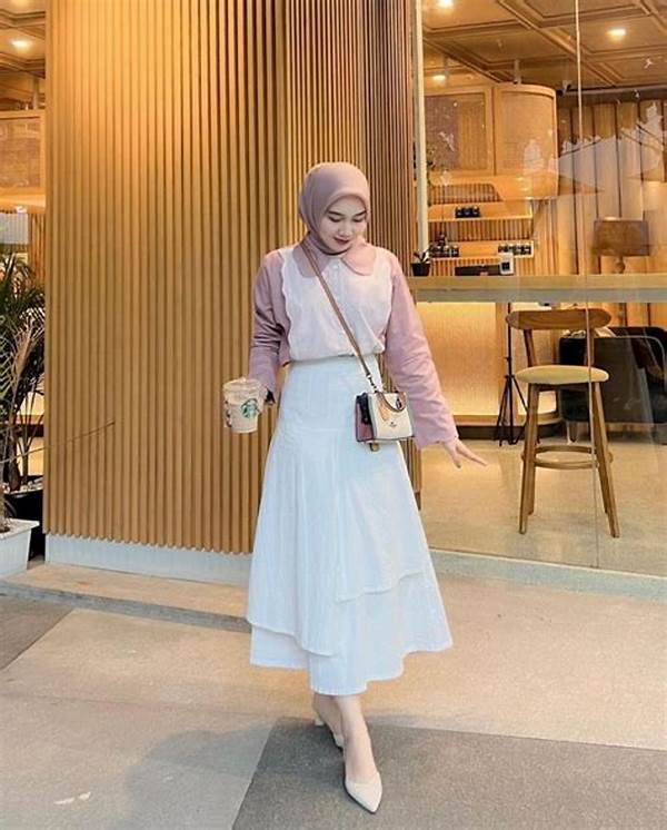 Padu Padan Hijab Sifon Modern