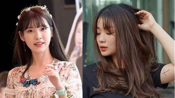 Poni Panjang Cantik Artis Korea