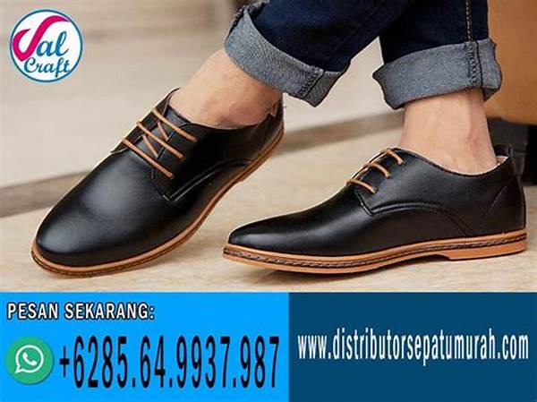 Tren Sepatu Pria Terbaru