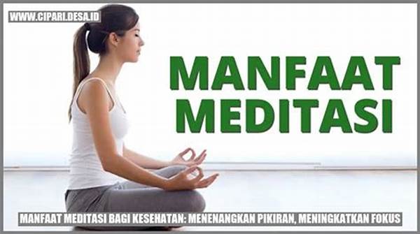 Manfaat Meditasi Untuk Kesehatan