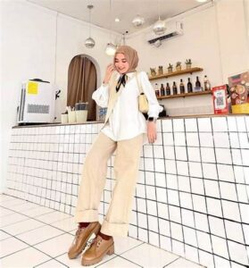 Ide Hijab Chic Tanpa Ribet