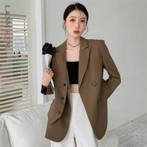 Desain Blazer Stylish Korea Terkini