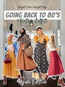 Gaya Vintage Style 80an Wanita Indonesia