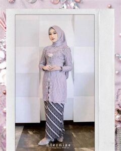 Kreasi Hijab Untuk Kebaya Modis