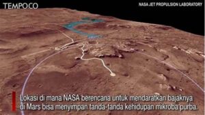 Misi Eksplorasi Mars Temukan Tanda Kehidupan Mikroba