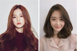 Model Rambut Korea Wanita Untuk Wajah Bulat