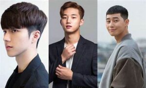 Potongan Rambut Korea Pria Rambut Tipis Bervolume
