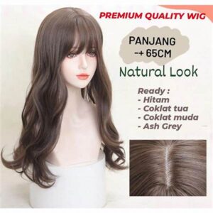 Styling Rambut Panjang Ala Korea Gelombang Natural