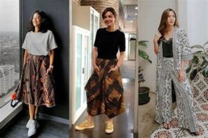 Warna Dan Motif Pakaian Trendi