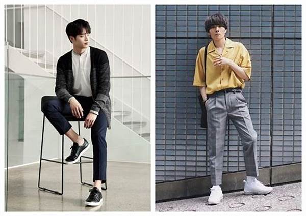 Gaya Kasual Pria Korea Stylish