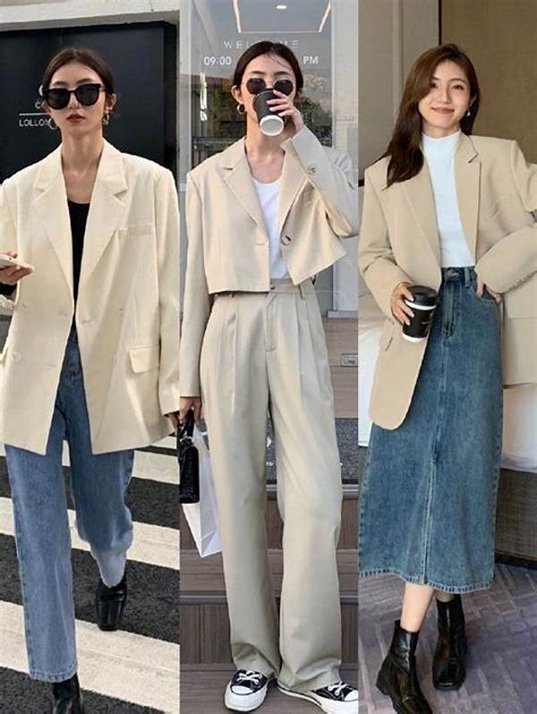 Gaya Modern Street Style Korea