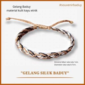 Gelang Kulit Dengan Sentuhan Etnik