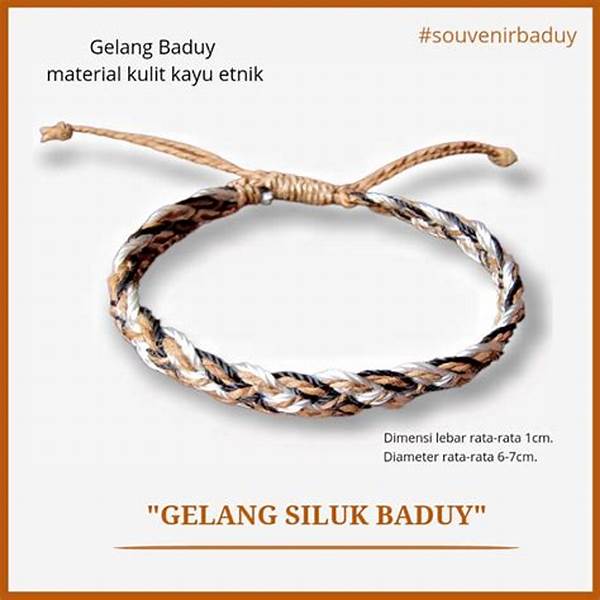Gelang Kulit Dengan Sentuhan Etnik