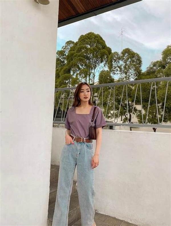 Kombinasi Aksesori Dan Denim.