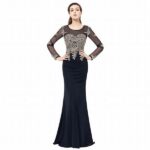 Pakaian Malam Bahan Sifon Elegan