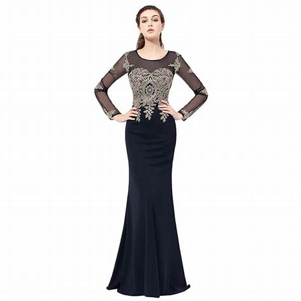 Pakaian Malam Bahan Sifon Elegan