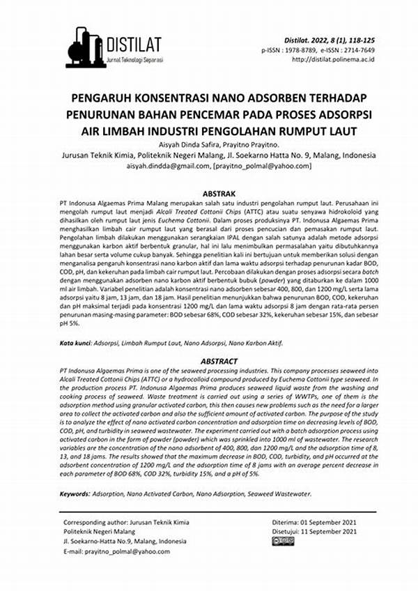 **pengaruh Nanopartikel Pada Pengolahan Limbah**