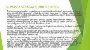 Peningkatan Efisiensi Konversi Biomassa