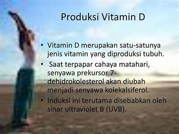 Produksi Vitamin D Oleh Tubuh