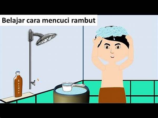 Teknik Mencuci Rambut Korea