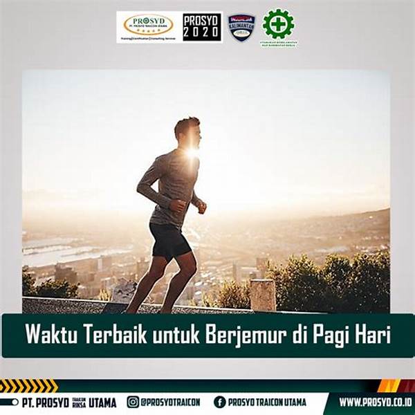Waktu Terbaik Berjemur Pagi