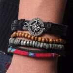 Aksesoris Pria Gelang Warna Cerah