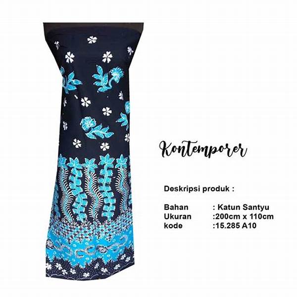 Batik Kontemporer Warna Cerah