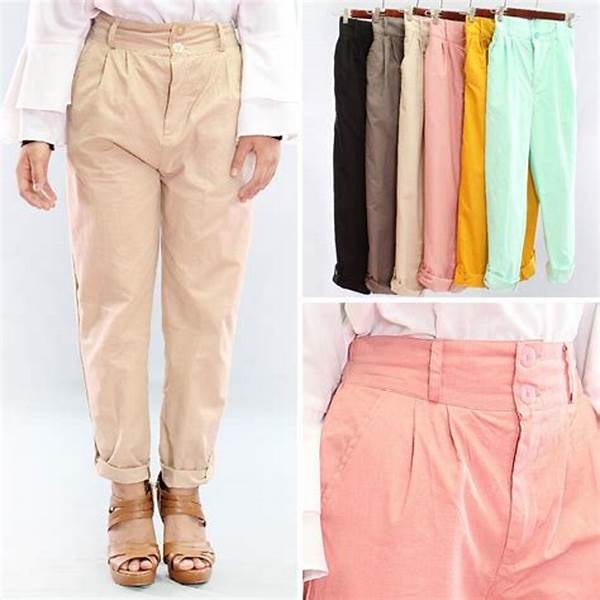 Celana Khaki Dalam Gaya Streetwear