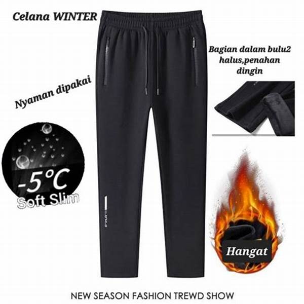 Celana Pria Terbaru Untuk Musim Dingin