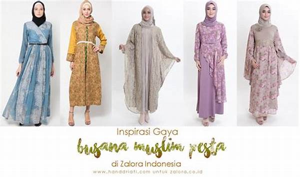 Gaya Busana Pesta Glamor Terkini