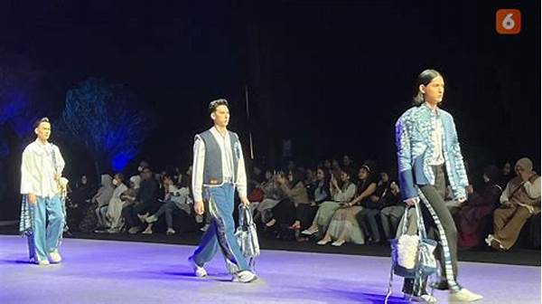 Inspirasi Tampilan Denim Kekinian