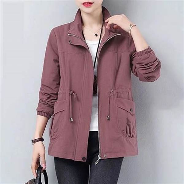 Jaket Wanita Korea Trendy Tahun Ini